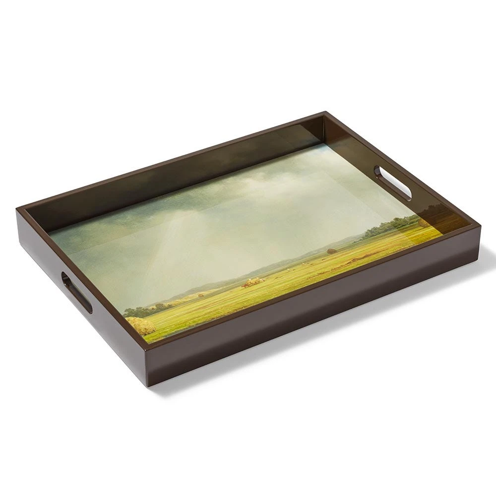 Sublime Landscapes Heade Newburyport Meadows Large Lacquer Tray - Image 2