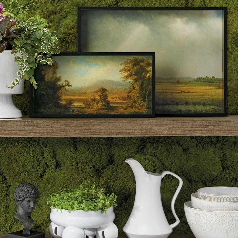 Sublime Landscapes Heade Newburyport Meadows Large Lacquer Tray - Image 3