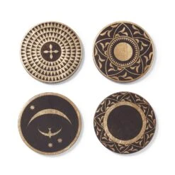 Sumatran Symbols Coasters