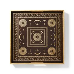 Sumatran Symbols Lacquer Tray
