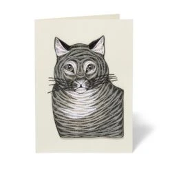 The Favorite Cat Quilled Card