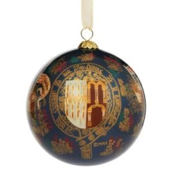 The Met Cloisters Tapestry Painted Glass Ornament
