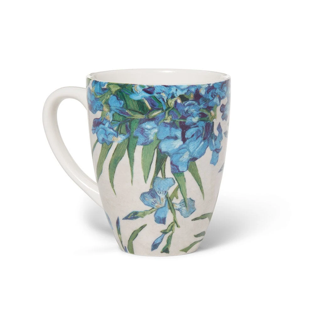 Van Gogh Irises Covered Mug With Tea Infuser - Image 3