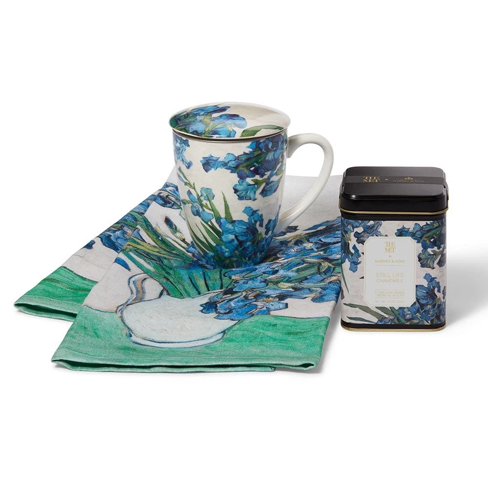 Van Gogh Irises Tea Set