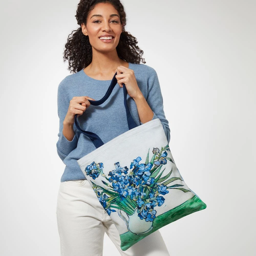 Van Gogh Irises Tote - Image 3