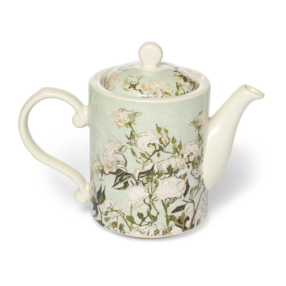 Van Gogh Roses Teapot - Image 2