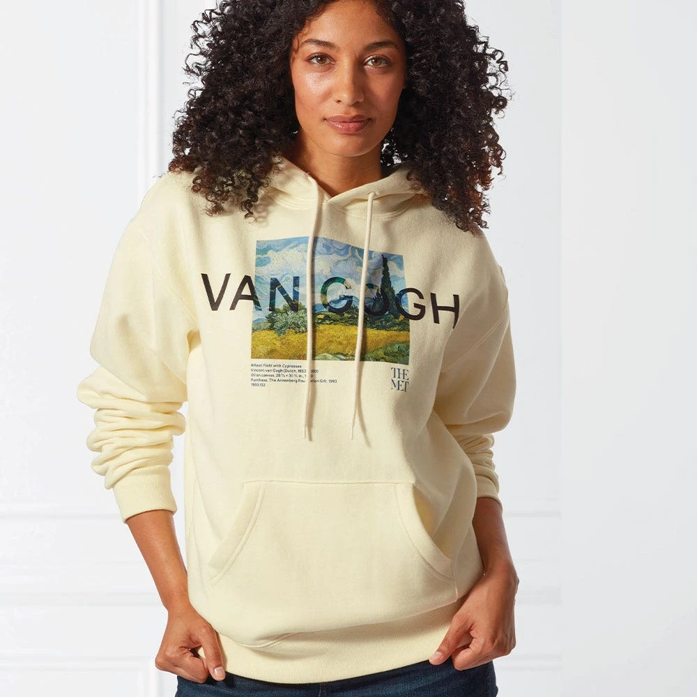 Van Gogh Wheat Field With Cypresses Hoodie - Image 3