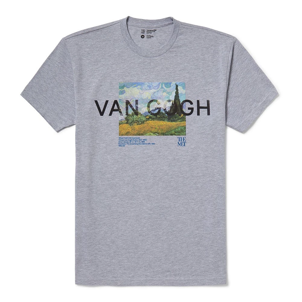 Van Gogh Wheat Field With Cypresses Unisex Tee