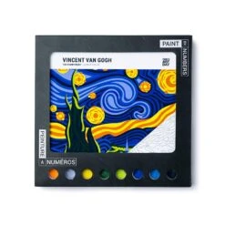 Vincent Van Gogh The Starry Night Paint By Numbers Kit