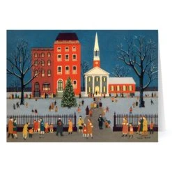 Virginia Dehn: Going To Church Holiday Cards