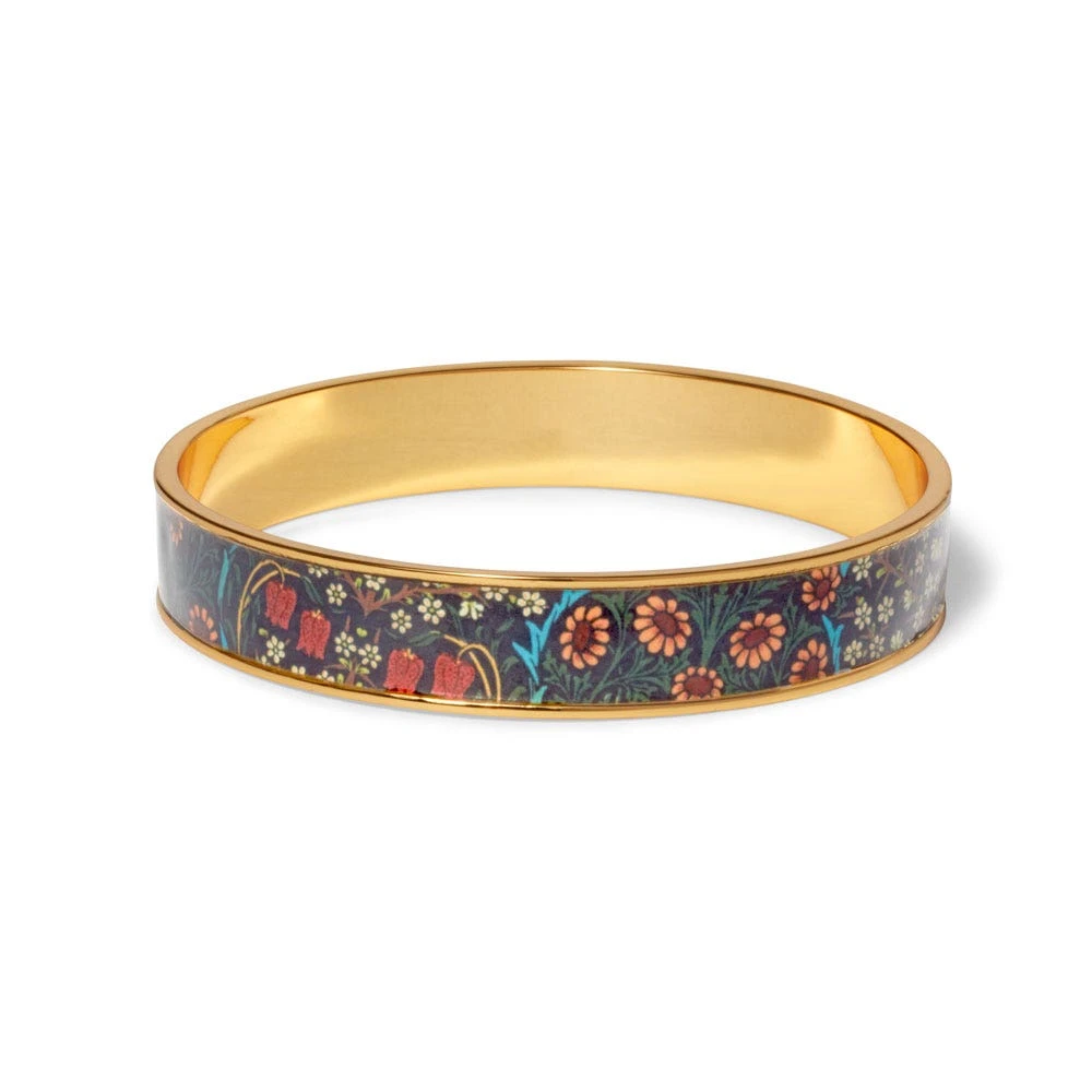 William Morris Blackthorn Enamel Bangle