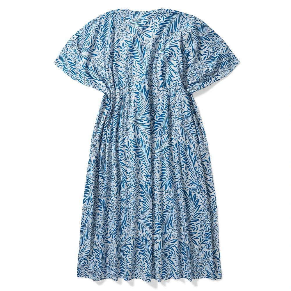William Morris Larkspur Cotton Kaftan - Image 3